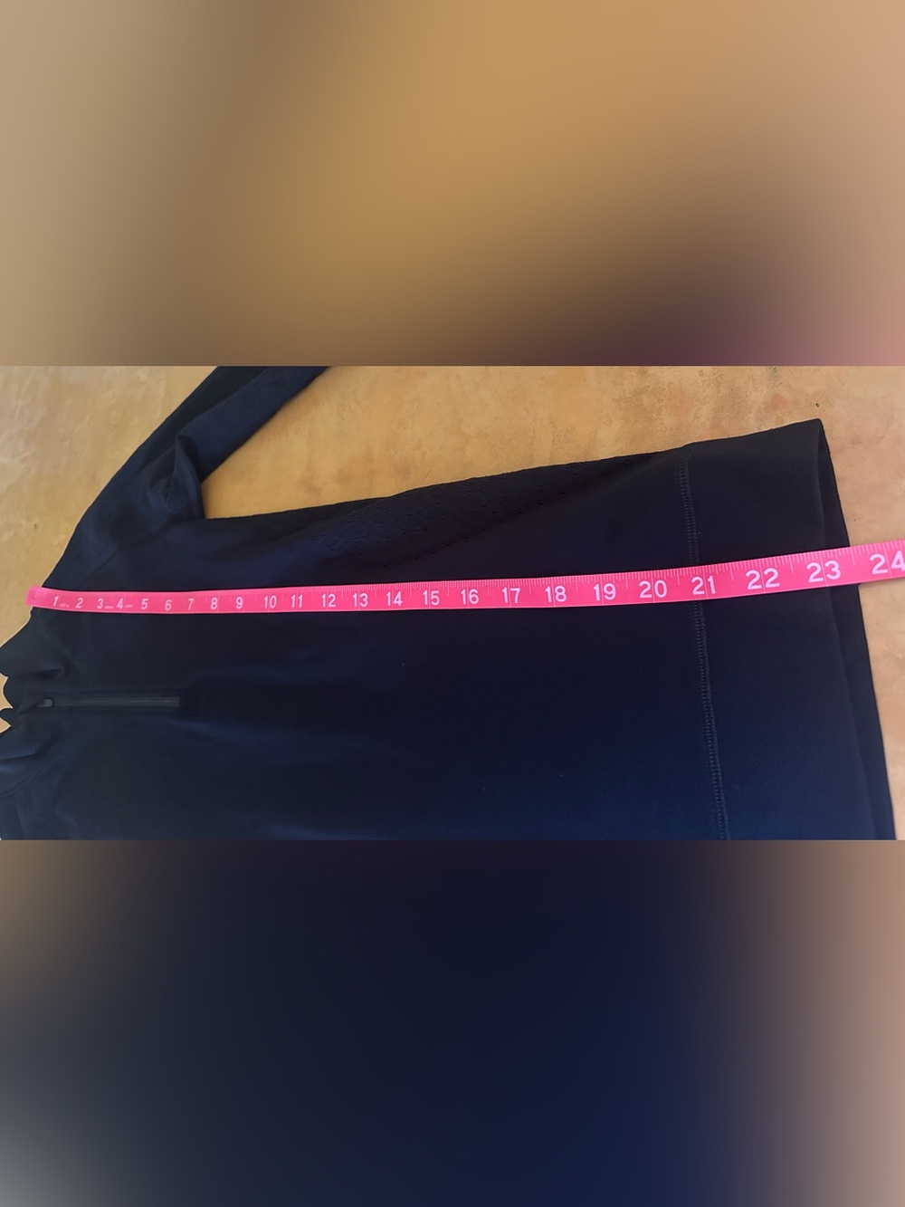 Lululemon Reveal Mindful Motion Half Zip, Unique Mesh Detail, Black Size 4, EUC! - Picture 8 of 11